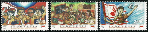 2943-45 Gouden Jubileum Padvinders Indonesie 2011