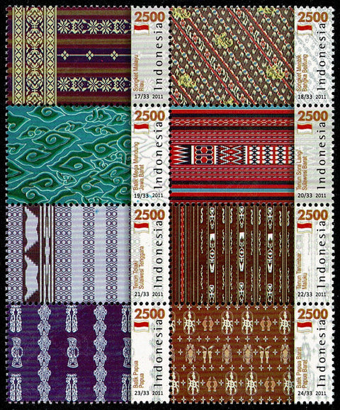 2954-61 Traditionele Indonesische Patronen 2011
