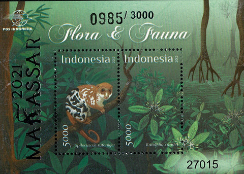 3044-45 Fauna & Flora (Makassar 2021) - Indonesie 2021