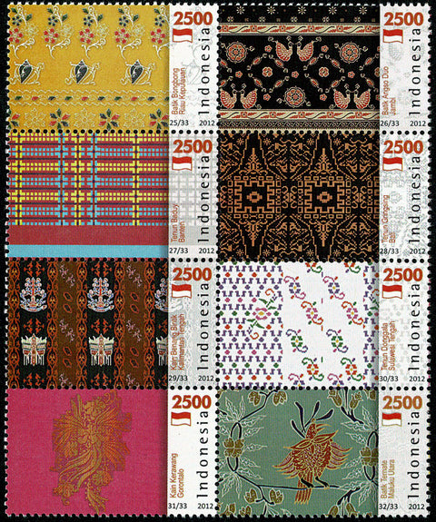 2992-99 Traditonele Indonesische Patronen 2012