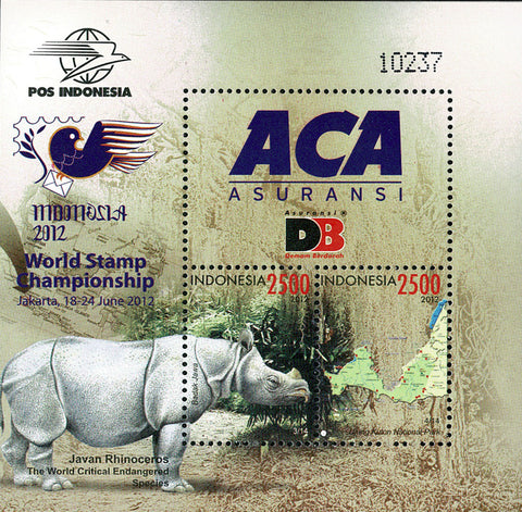 2998-99 Wereldpostzegel Kampioenschap Indonesie 2012