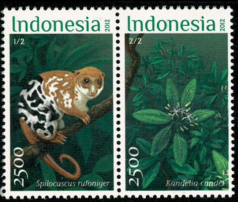 3044-45 Flora en Fauna Indonesie 2012