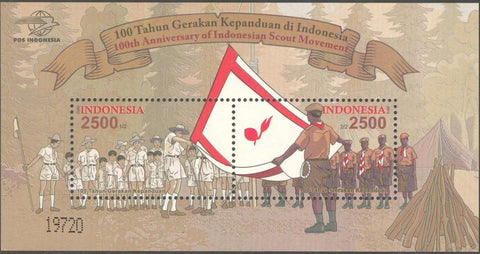 3032-33V 100 Jaar Scouting Indonesie 2012
