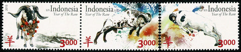 3161-63 Chinees Nieuwjaar, Jaar van de Ram - Indonesie 2015