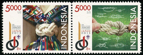 3193-94 23e Wereld Jamboree - Indonesie 2015