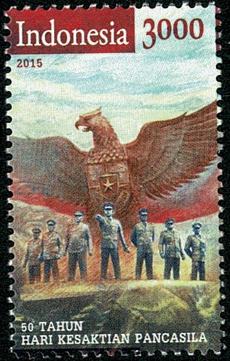 3203 Halve Eeuw Staatsideologie Pancasila - Indonesie 2015