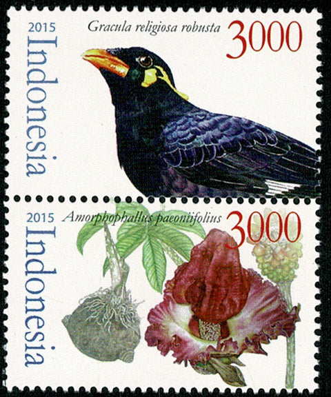 3208-09 Flora en Fauna - Indonesie 2015