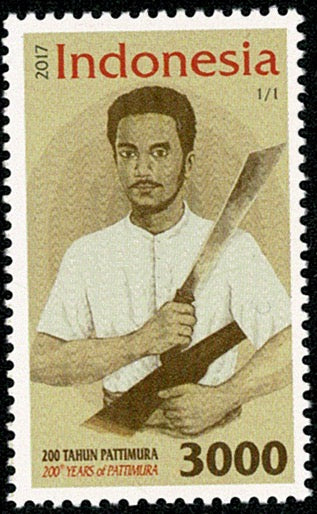3288 200 Jaar Patimura - Indonesie 2017 