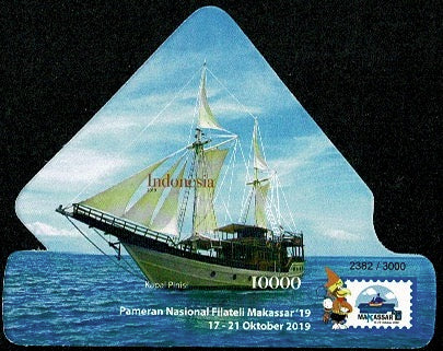 3494a Nationale Tentoonstelling Schepen Ongetand - Indonesie 2019