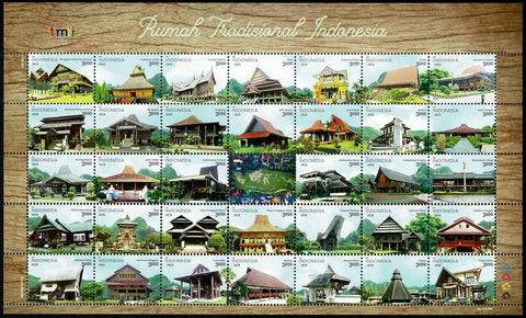 3525-58V Traditionele Architectuur - Indonesie 2020