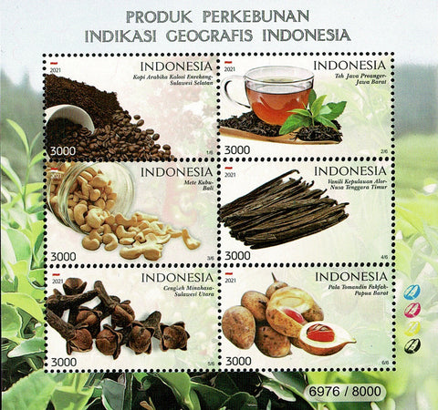 3612-17V Indonesische producten Vel - Indonesie 2021