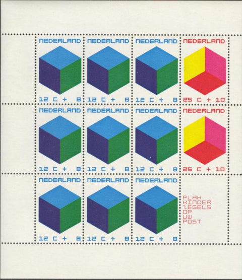 Kinderpostzegels 1970 blok