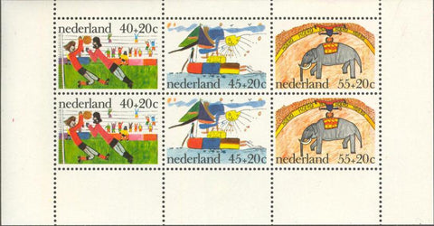 Kinderpostzegels 1976 blok