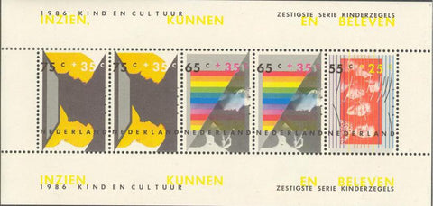 Kinderpostzegels 1986 blok