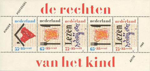 Kinderpostzegels 1989 blok