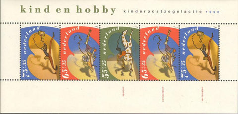 Kinderpostzegels 1990 blok