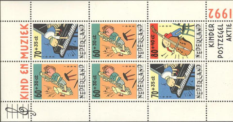 Kinderpostzegels 1992 blok