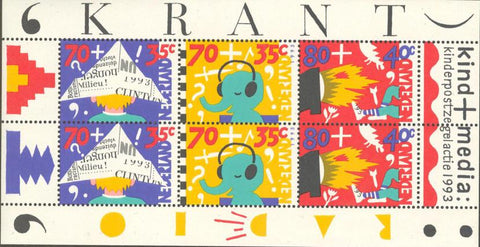 Kinderpostzegels 1993 blok