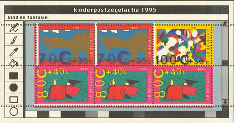 Kinderpostzegels 1995 blok