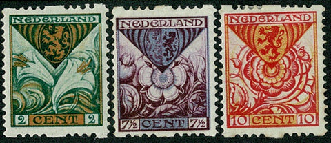 Kinderpostzegels 1925 met Roltanding