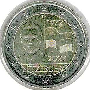 Luxemburg 2022 - 50 Jaar Nationale Vlag