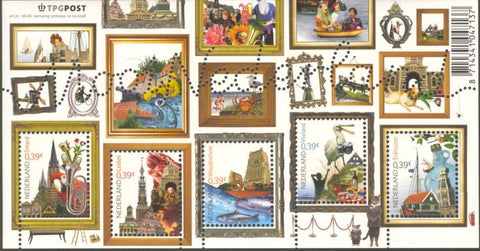 2442 Verzamelblok (3) - Mooi Nederland 2006