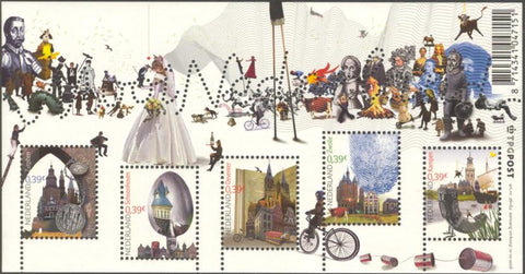 2443 Verzamelblok (4) - Mooi Nederland 2006