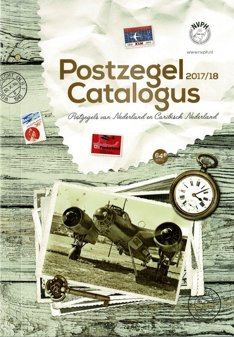 NVPH Junior Postzegelcatalogus Nederland en Caribisch Nederland 2017-2018