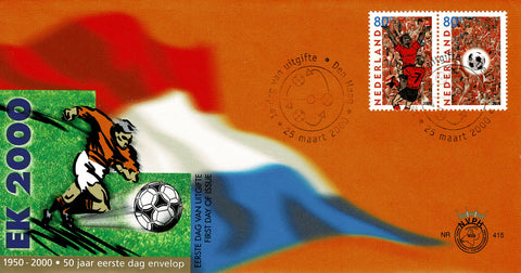 1888-89-E415 EK Voetbal Nederland 2000