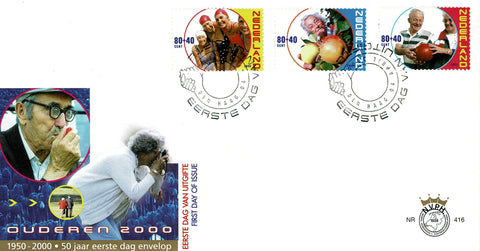 1890-92-E416 Ouderenzegels Nederland 2000