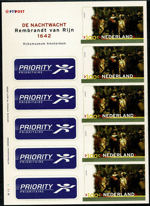 1904V De Nachtwacht Vel Nederland 2000