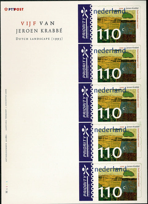 1908V Nederlands Landschap Internationaal Vel 2000