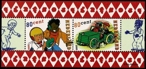 1923 Strippostzegels Blok Nederland 2000