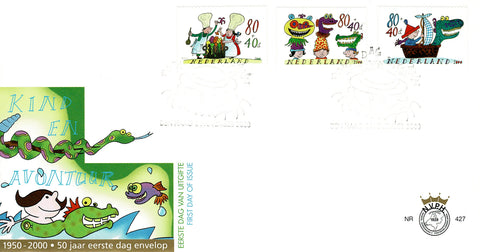 1927-29-E427 Kinderzegels Nederland 2000
