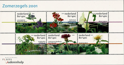 1973 Zomerzegels Blok Nederland 2001
