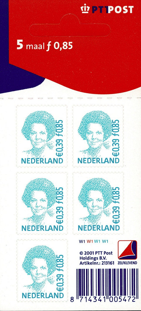 1984V Koningin Beatrix Vel Nederland 2001