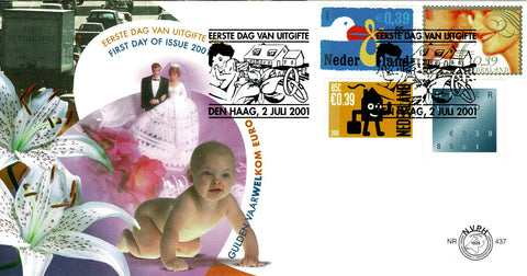 1985-88-E437 Gelegenheidzegels Nederland 2001