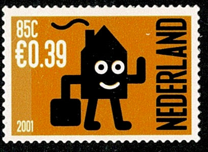 1988 Verhuiszegel Nederland 2001