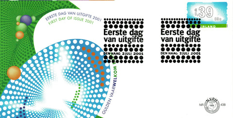 1989-E438 Tien voor Uw Post Nederland 2001