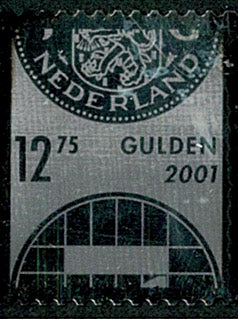 2009 Zilveren Verassingszegel Nederland 2001