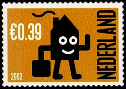 2050 Verhuiszegel Nederland 2002