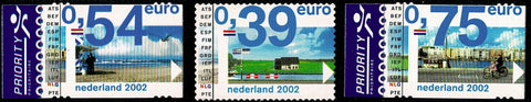 2062-64 Eurozegels Nederland 2002