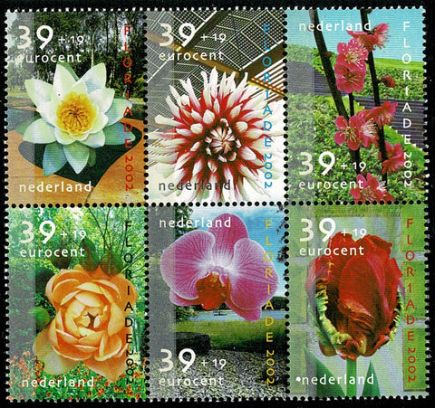 2077-82 Zomerzegels Nederland 2002