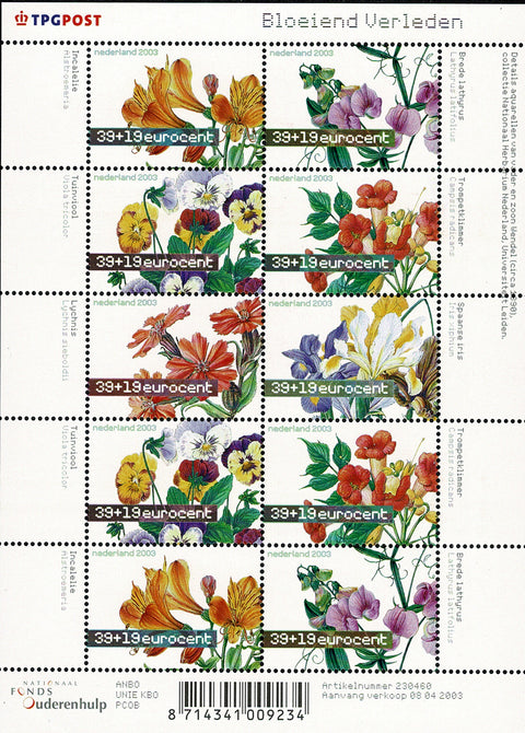 2164-69V Zomerzegels Vel Nederland 2003