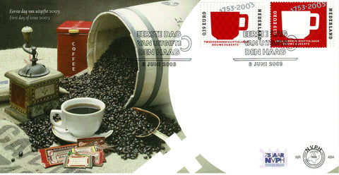 2192-93-E484 250 Jaar Douwe Egberts Nederland 2003