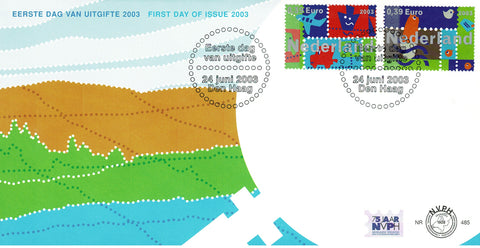 2194-95-E485 Land, Lucht en Water Nederland 2003