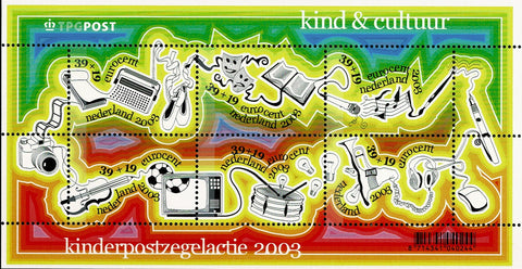 2211 Kinderzegels Blok Nederland 2003