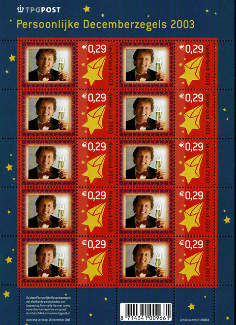 2232V December Verrassingszegel Vel Nederland 2003