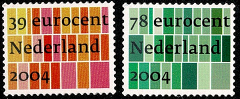 2250-51 Zakelijke Postzegels Nederland 2004