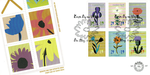 2252-57-E497 Zomerzegels, Bloem & Kunst Nederland 2004